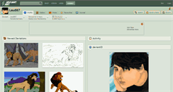 Desktop Screenshot of laudi87.deviantart.com