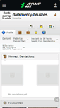 Mobile Screenshot of darkmercy-brushes.deviantart.com