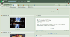 Desktop Screenshot of fabioacuarela.deviantart.com