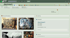 Desktop Screenshot of jbakerdesign25.deviantart.com
