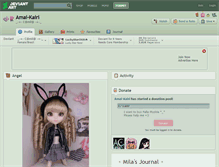 Tablet Screenshot of amai-kairi.deviantart.com