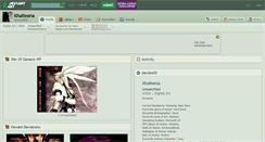 Desktop Screenshot of khaileena.deviantart.com