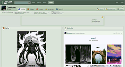 Desktop Screenshot of goretoon.deviantart.com