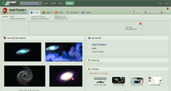 Desktop Screenshot of naththemirv.deviantart.com