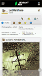 Mobile Screenshot of letmeshine.deviantart.com