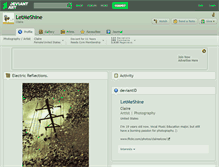 Tablet Screenshot of letmeshine.deviantart.com