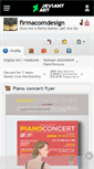 Mobile Screenshot of firmacomdesign.deviantart.com