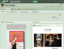 Tablet Screenshot of firmacomdesign.deviantart.com