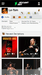 Mobile Screenshot of le-tom.deviantart.com