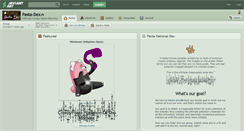 Desktop Screenshot of pasta-dex.deviantart.com