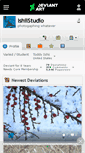 Mobile Screenshot of ishiistudio.deviantart.com