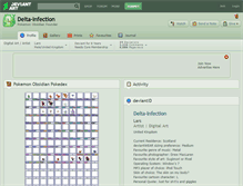 Tablet Screenshot of delta-infection.deviantart.com