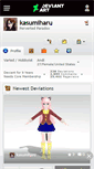 Mobile Screenshot of kasumiharu.deviantart.com