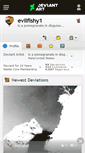 Mobile Screenshot of evilfishy1.deviantart.com