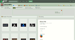 Desktop Screenshot of neon-knights.deviantart.com
