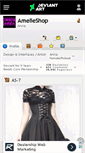 Mobile Screenshot of amelieshop.deviantart.com