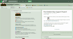 Desktop Screenshot of fireemblem7-lovers.deviantart.com