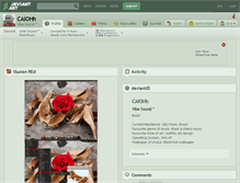 Tablet Screenshot of caiohh.deviantart.com