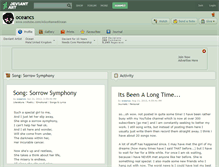 Tablet Screenshot of oceancs.deviantart.com