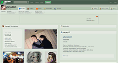 Desktop Screenshot of glamaddict.deviantart.com