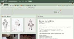 Desktop Screenshot of mel-tan.deviantart.com