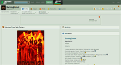 Desktop Screenshot of burningdonut.deviantart.com