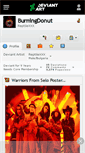 Mobile Screenshot of burningdonut.deviantart.com