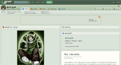 Desktop Screenshot of devil-junk.deviantart.com