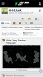 Mobile Screenshot of m-i-sjunk.deviantart.com