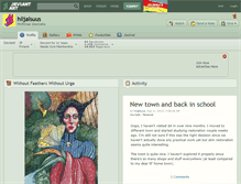 Tablet Screenshot of hiljaisuus.deviantart.com