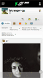 Mobile Screenshot of letranger-cg.deviantart.com