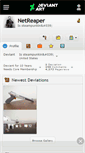 Mobile Screenshot of netreaper.deviantart.com