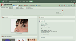 Desktop Screenshot of fiori-di-ofelia.deviantart.com