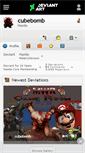 Mobile Screenshot of cubebomb.deviantart.com