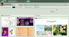 Desktop Screenshot of jinxchan6306.deviantart.com
