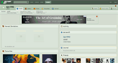 Desktop Screenshot of bjn1990.deviantart.com