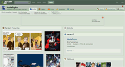 Desktop Screenshot of mastapsyko.deviantart.com