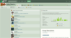 Desktop Screenshot of guitar-players.deviantart.com