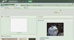 Desktop Screenshot of insightfulthoughts.deviantart.com