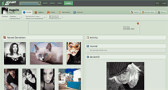 Desktop Screenshot of magalim.deviantart.com