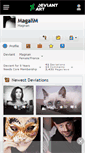 Mobile Screenshot of magalim.deviantart.com