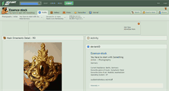 Desktop Screenshot of essence-stock.deviantart.com