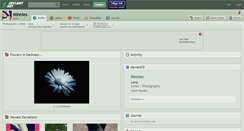 Desktop Screenshot of minnies.deviantart.com