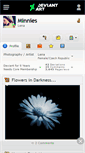 Mobile Screenshot of minnies.deviantart.com