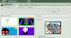 Desktop Screenshot of coolbeans1999.deviantart.com