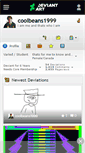 Mobile Screenshot of coolbeans1999.deviantart.com