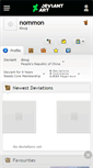 Mobile Screenshot of nommon.deviantart.com