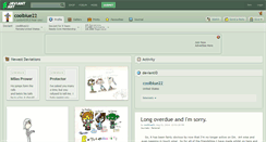 Desktop Screenshot of coolblue22.deviantart.com