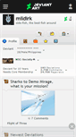 Mobile Screenshot of mildirk.deviantart.com