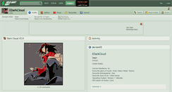 Desktop Screenshot of edarkcloud.deviantart.com